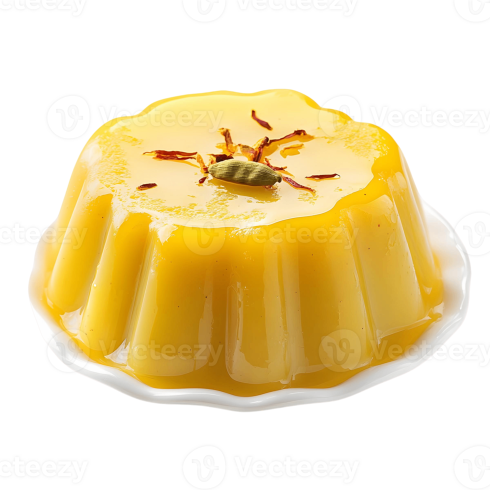 Aromatic Indian Sweet Dish with Saffron Notes png