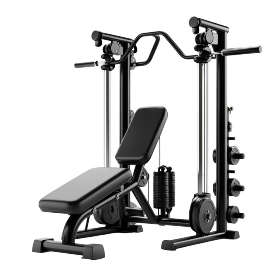 Gym Equipment on Transparent Background png
