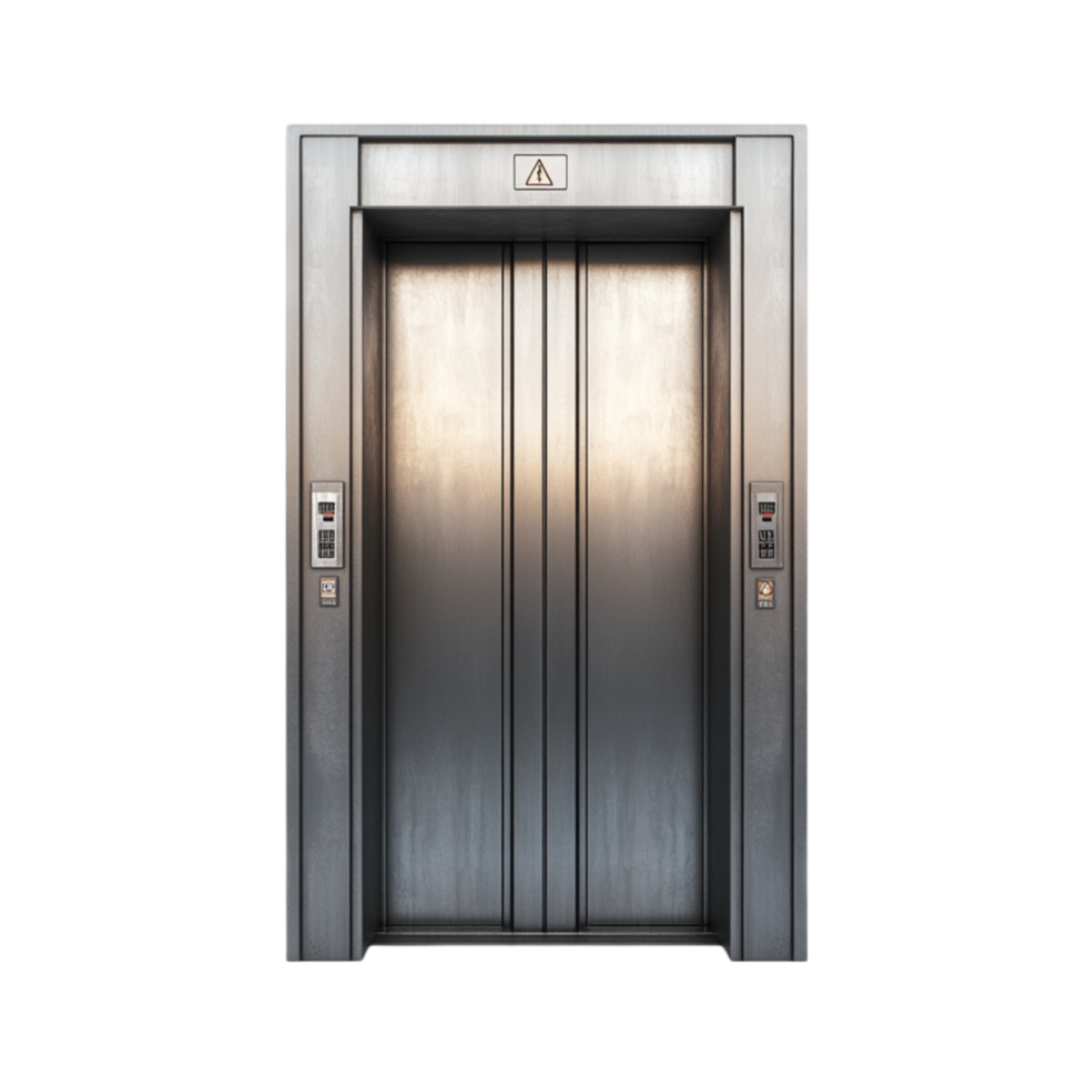 Elevator Door on Transparent Background png