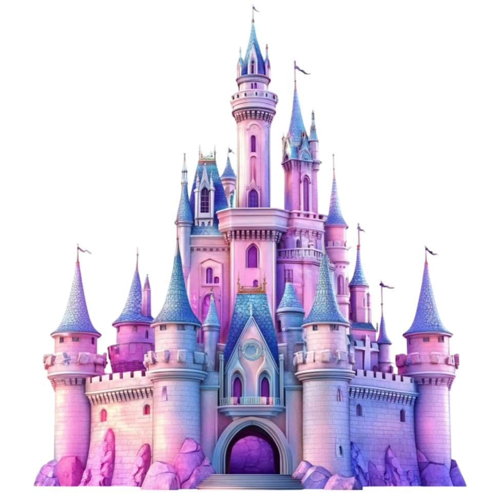 Cinderella Castle with Transparent Background png