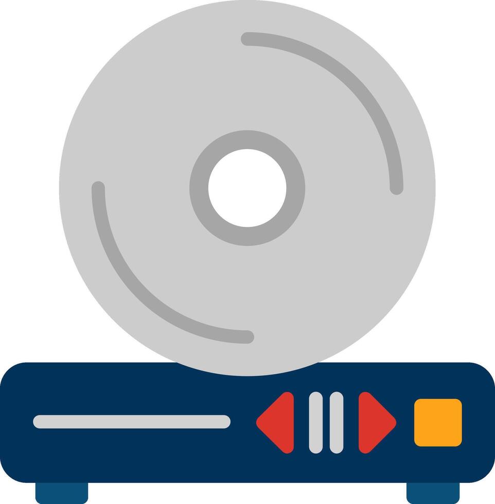 Dvd Flat Illustration Icon Design vector