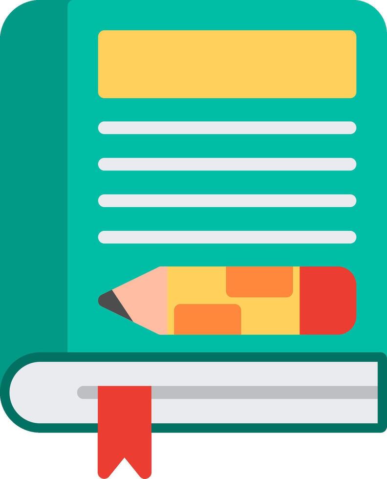 Guide Flat Illustration Icon Design vector