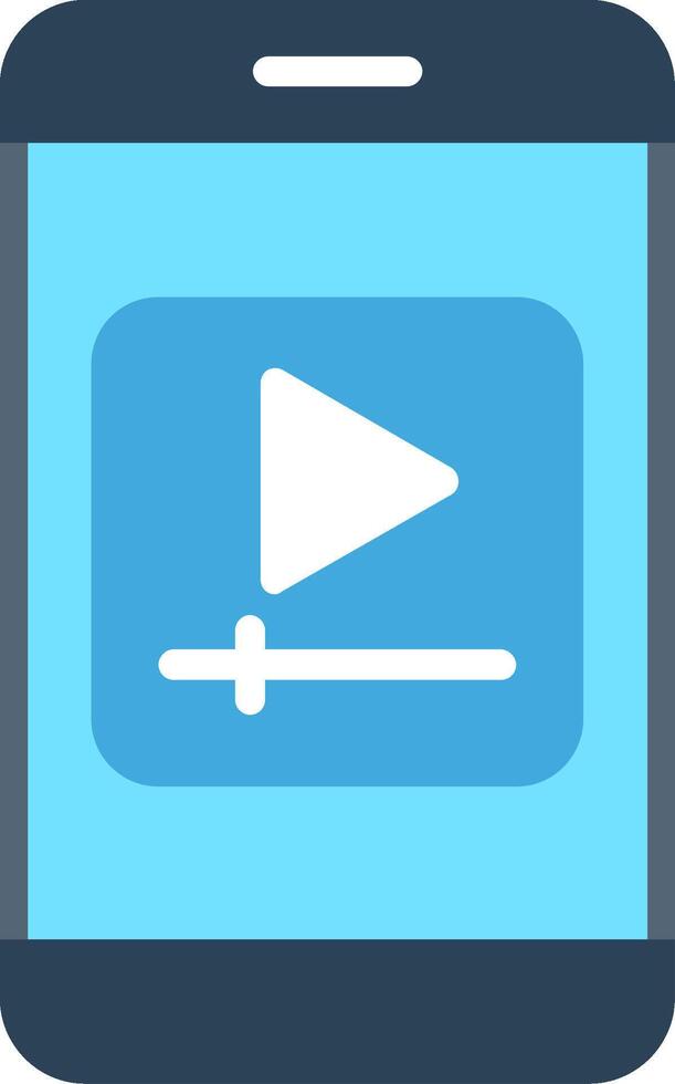 Player Flat Illustration Icon Design vector