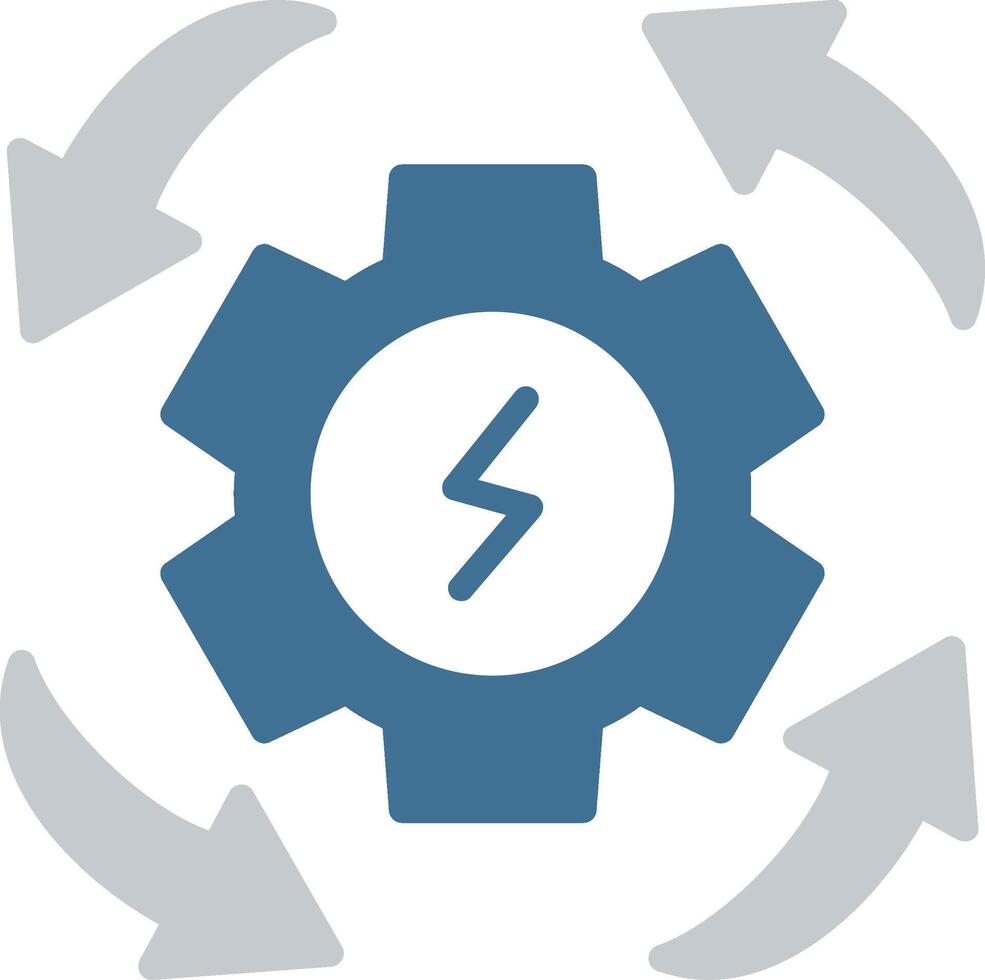 Energy Flat Illustration Icon Design vector