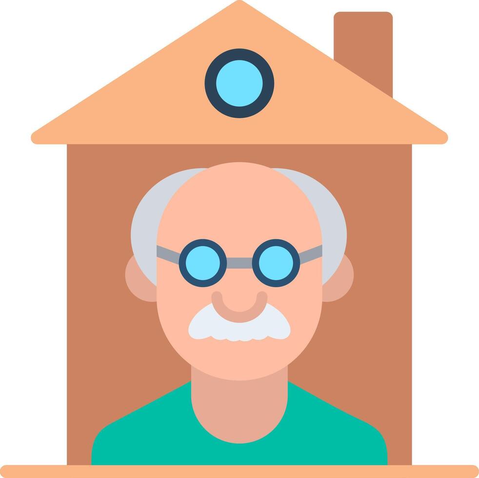 Isolation Flat Illustration Icon Design vector