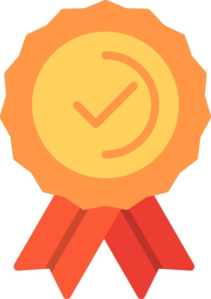 Credibility Flat Illustration Icon Design vector