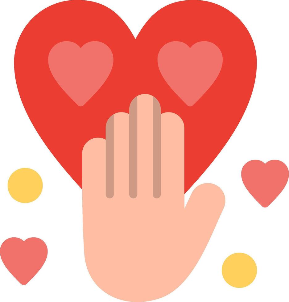 Tolerance Flat Illustration Icon Design vector