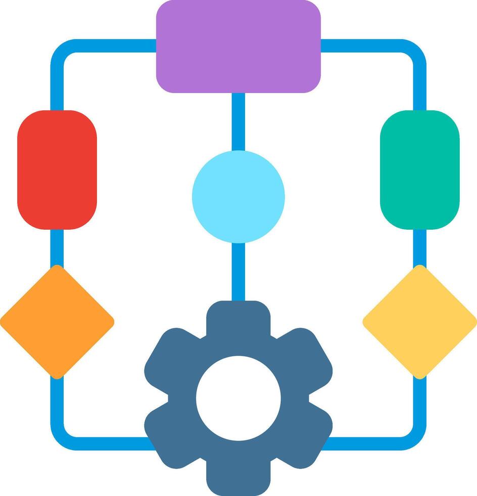 Program Flat Illustration Icon Design vector