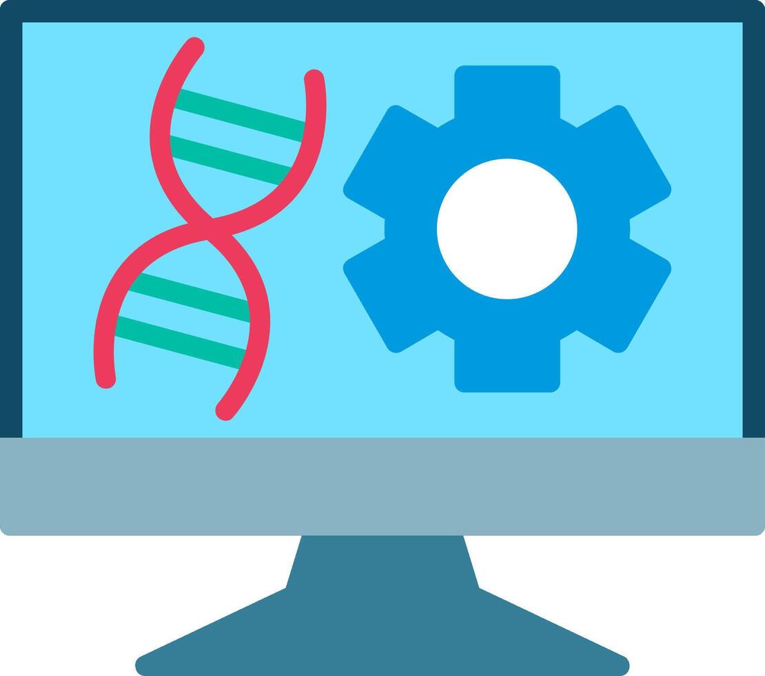 Technology Flat Illustration Icon Design vector