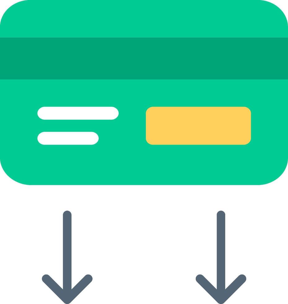 Reducing Flat Illustration Icon Design vector
