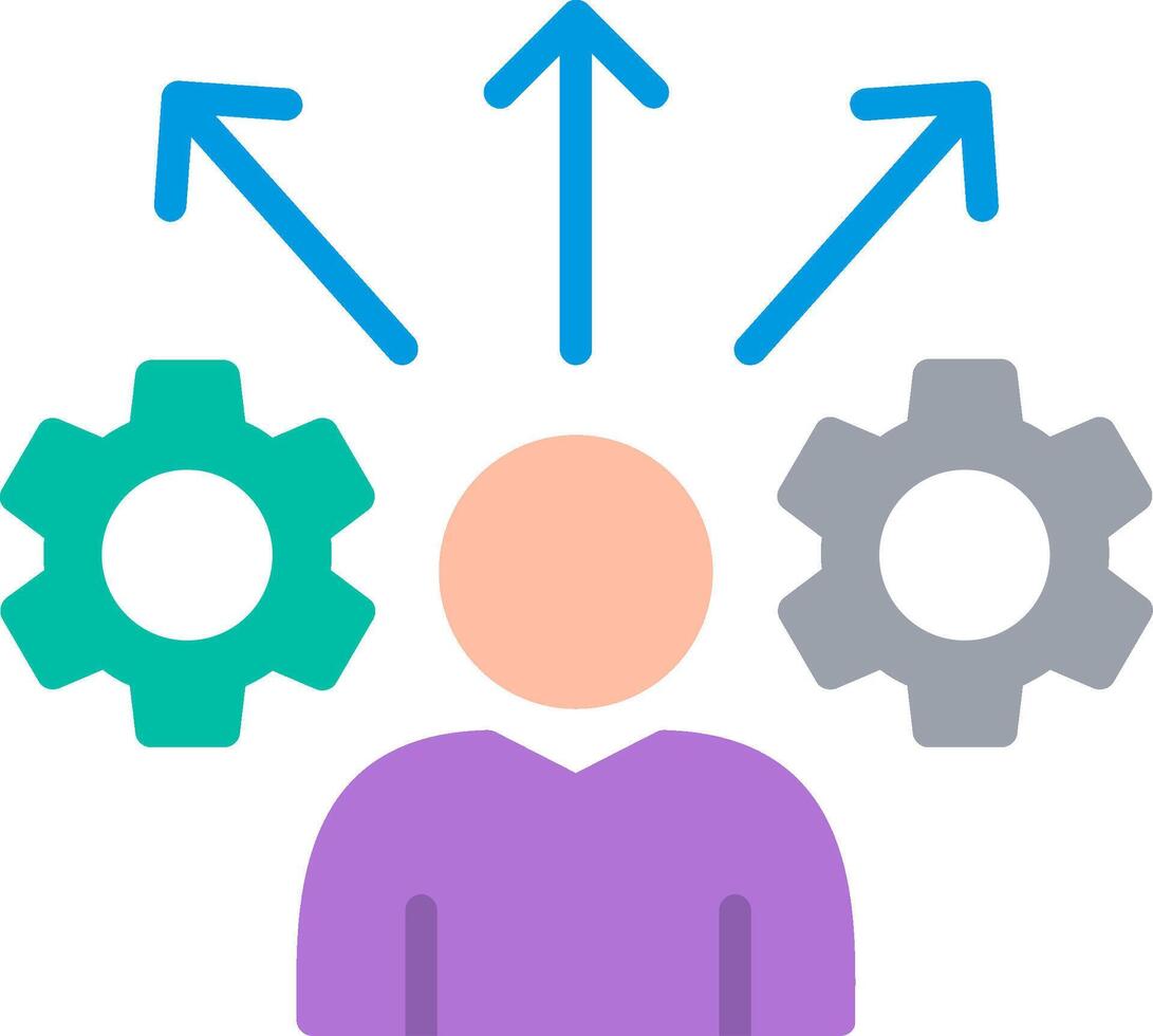 Opportunities Flat Illustration Icon Design vector