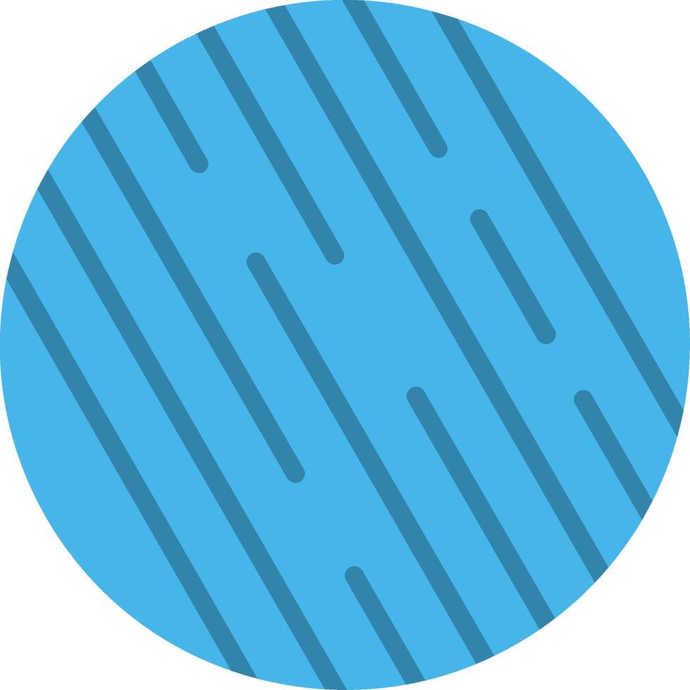 Uranus Flat Illustration Icon Design vector