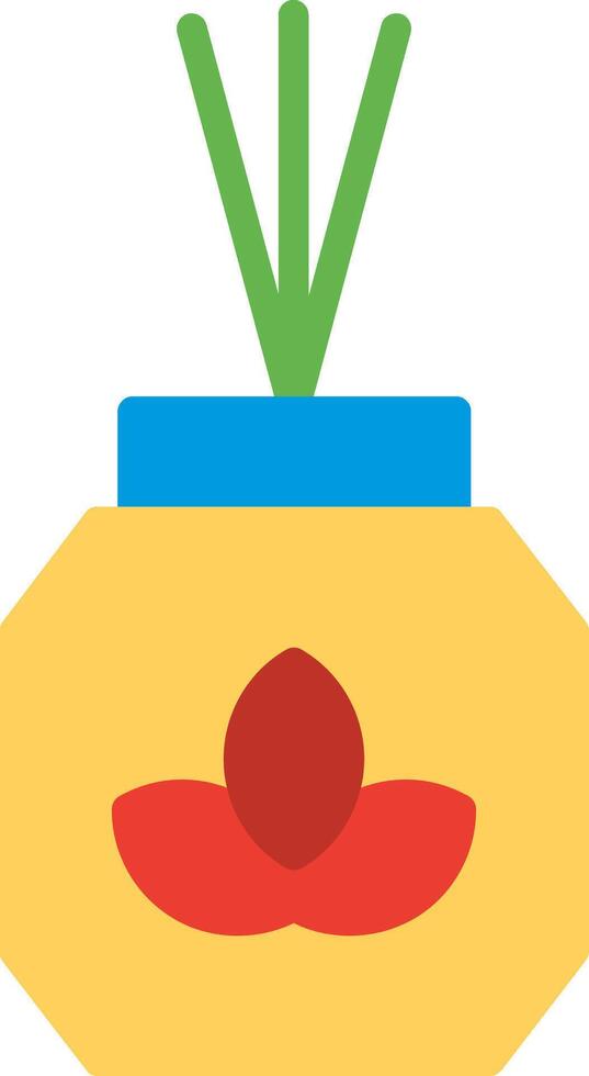 Scent Flat Illustration Icon Design vector