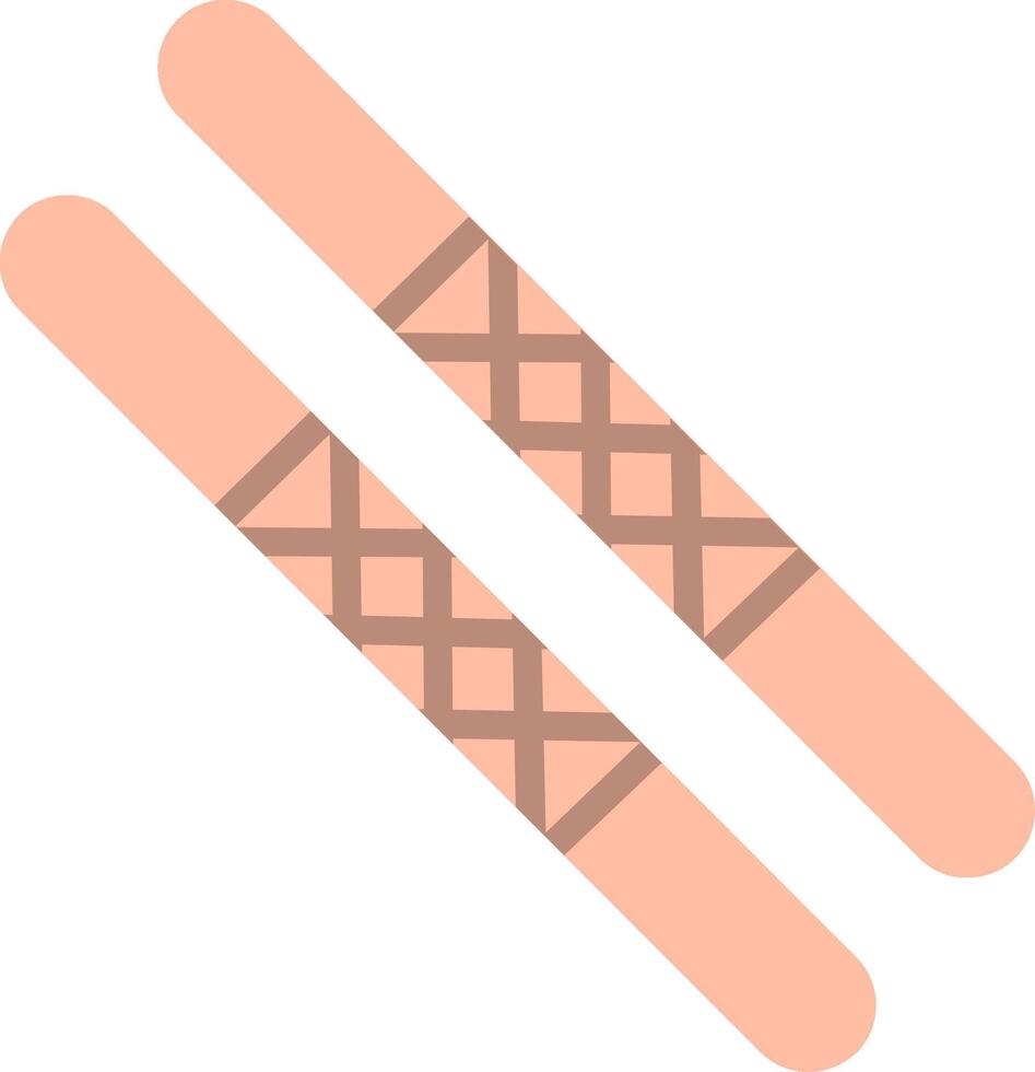Stick Flat Illustration Icon Design vector