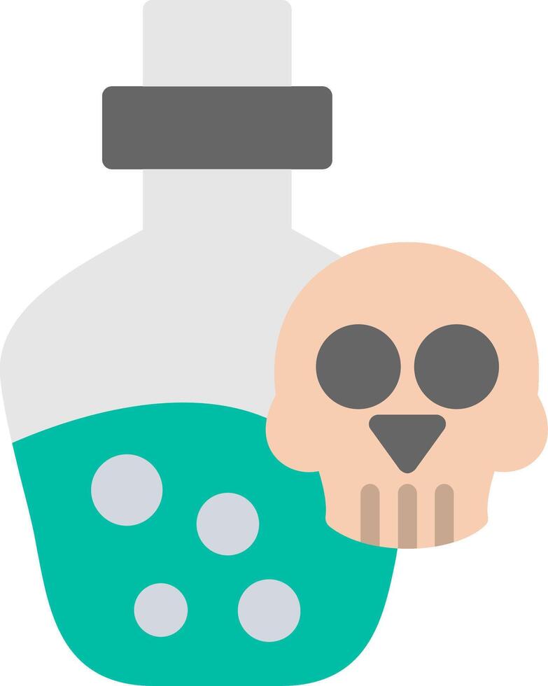 Bottle Flat Illustration Icon Design vector