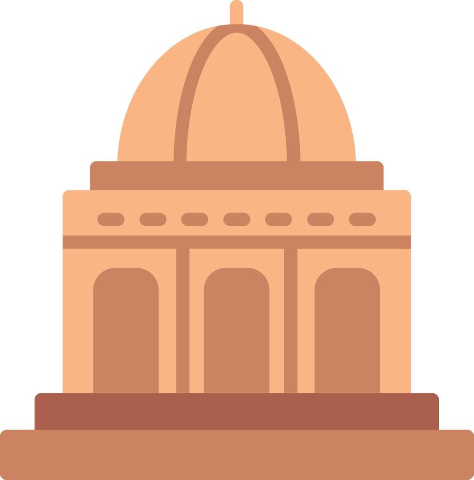 Kunya Urgench Flat Illustration Icon Design vector