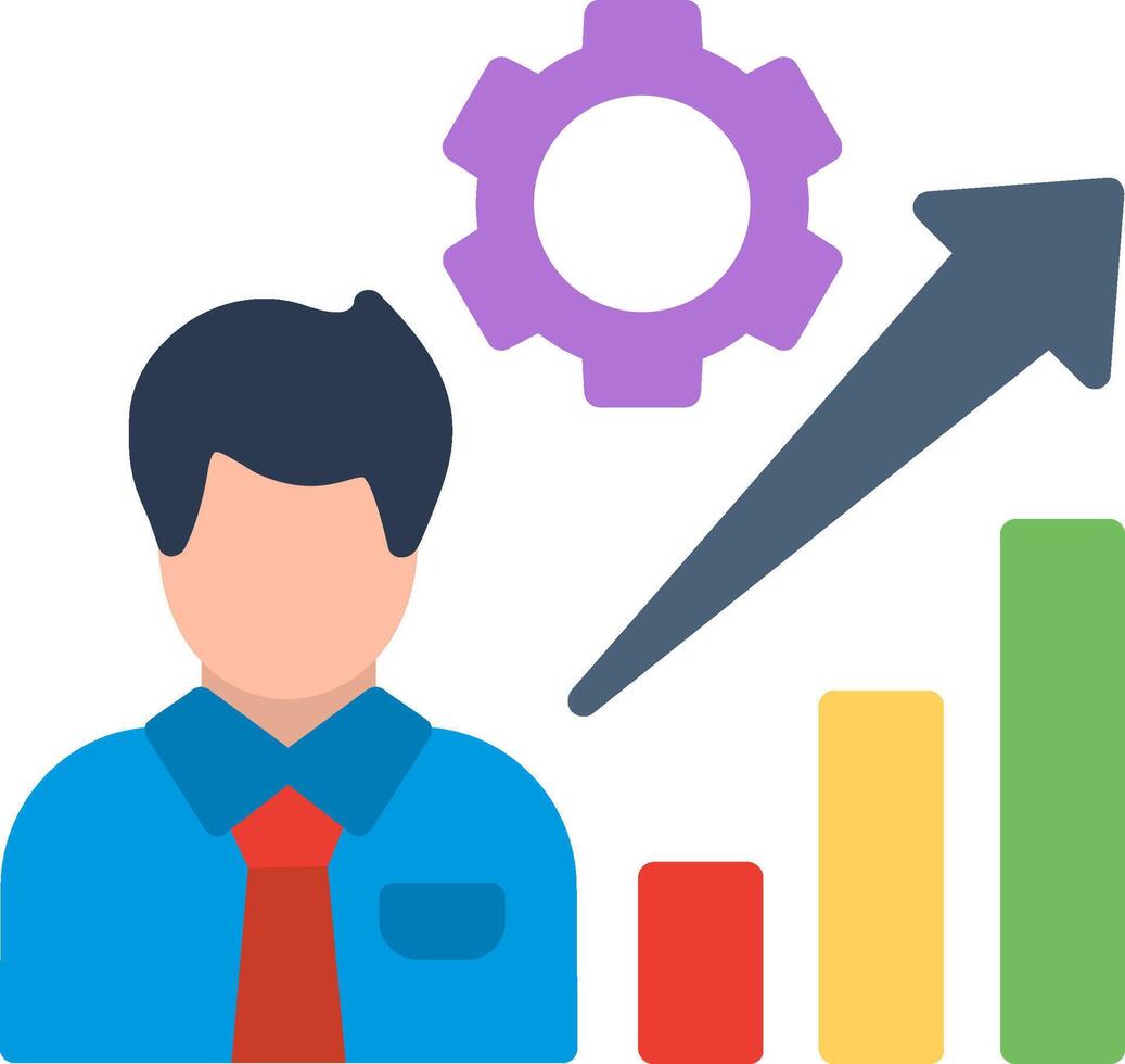 Career Flat Illustration Icon Design vector