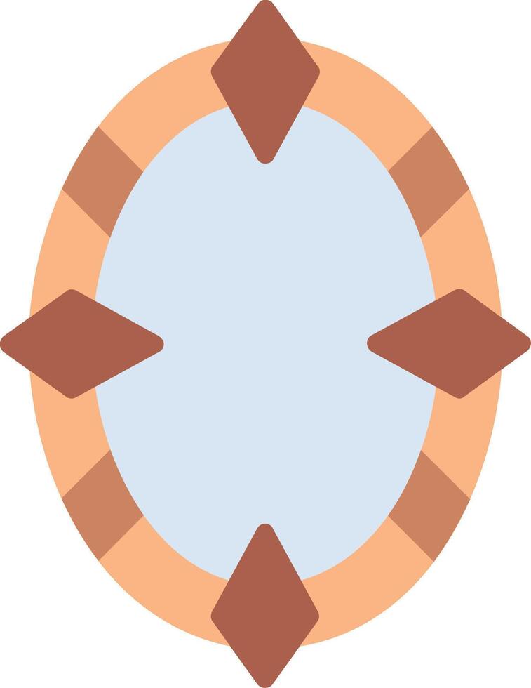 Frame Flat Illustration Icon Design vector