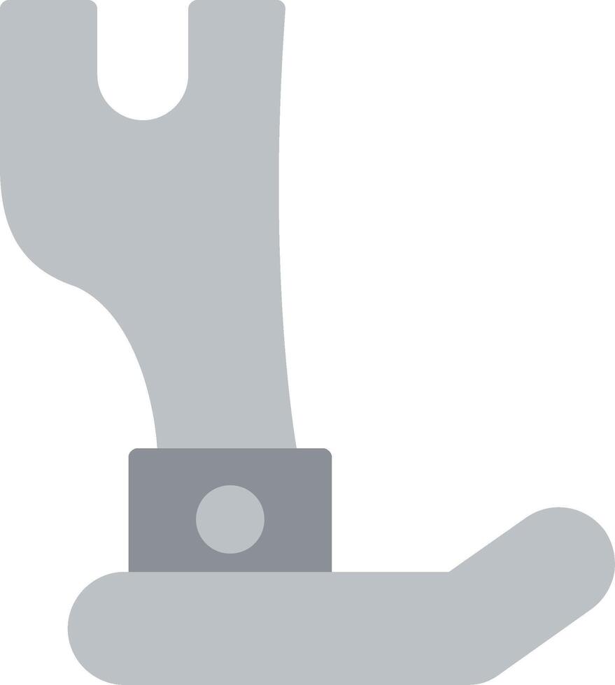 Presser Feet Flat Illustration Icon Design vector
