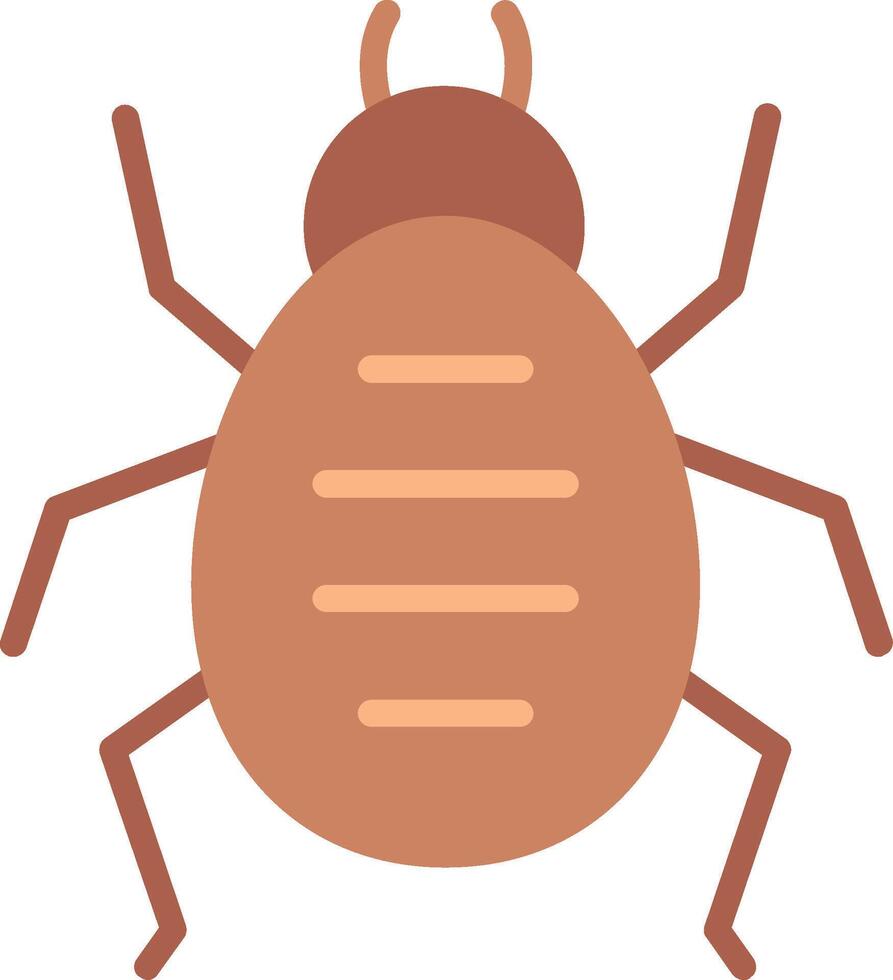 Mite Flat Illustration Icon Design vector