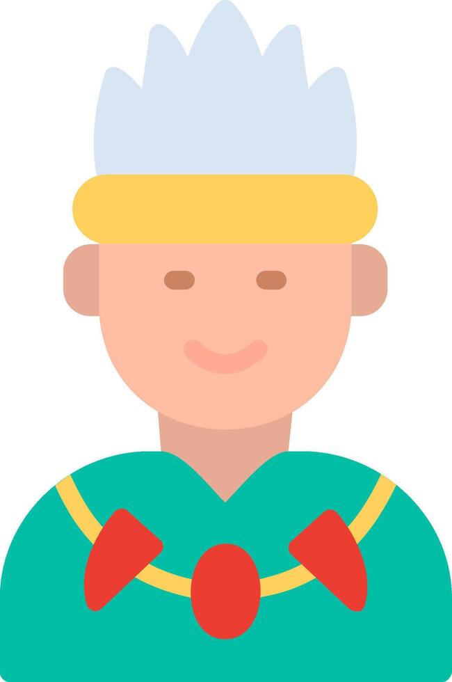 Tribe Flat Illustration Icon Design vector