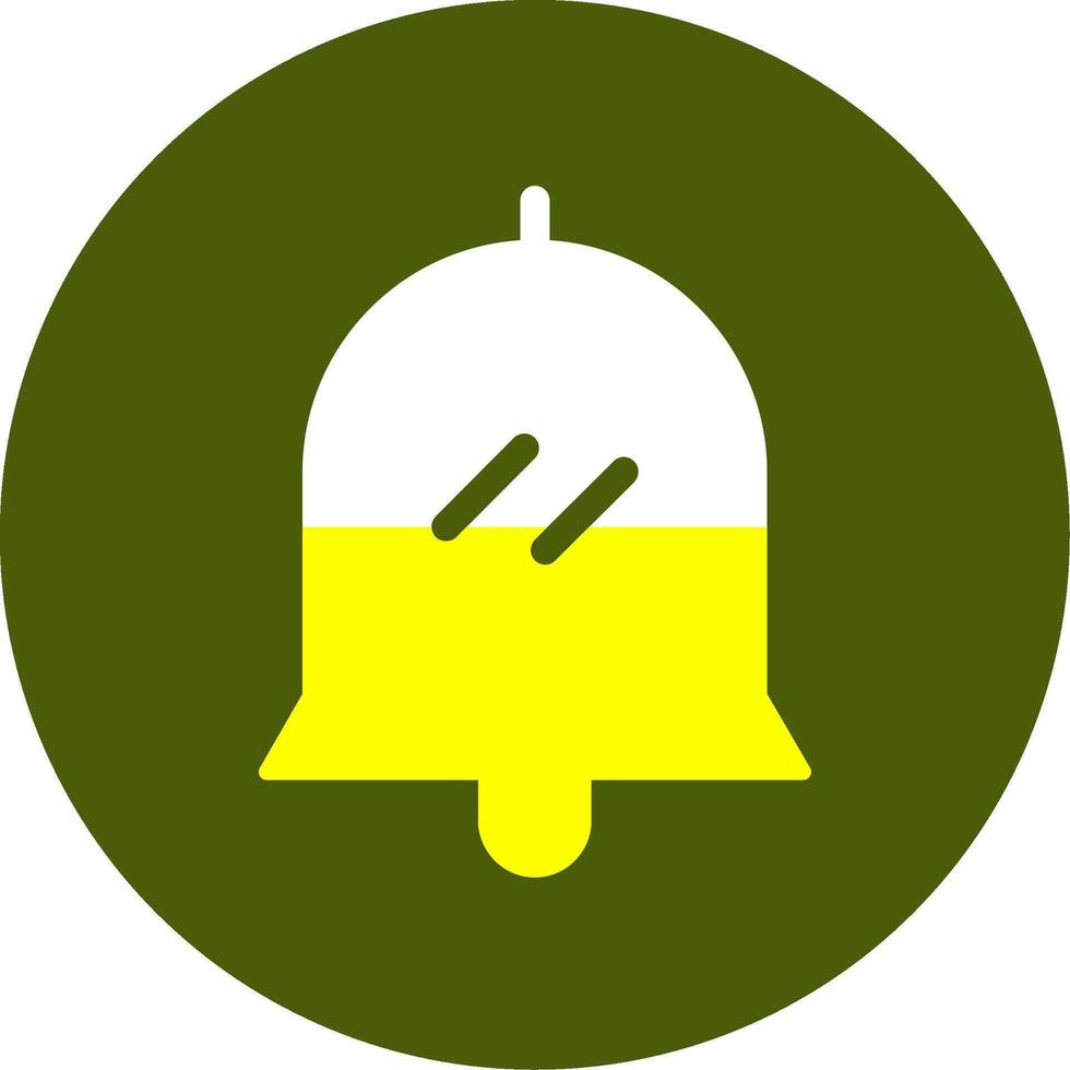 Notification Solid Style Two Color EPS Sample Icon vector