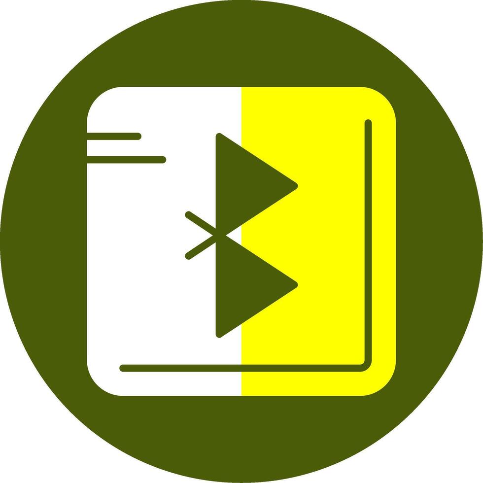 Bluetooth Solid Style Two Color EPS Sample Icon vector
