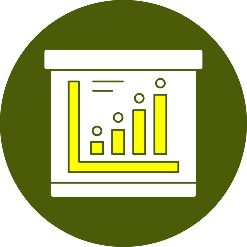 Growth Solid Style Two Color EPS Sample Icon vector