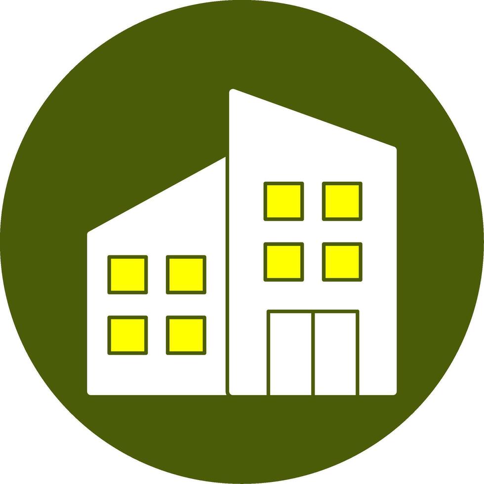 Office Solid Style Two Color EPS Sample Icon vector