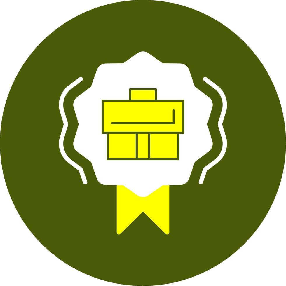 Quality Solid Style Two Color EPS Sample Icon vector