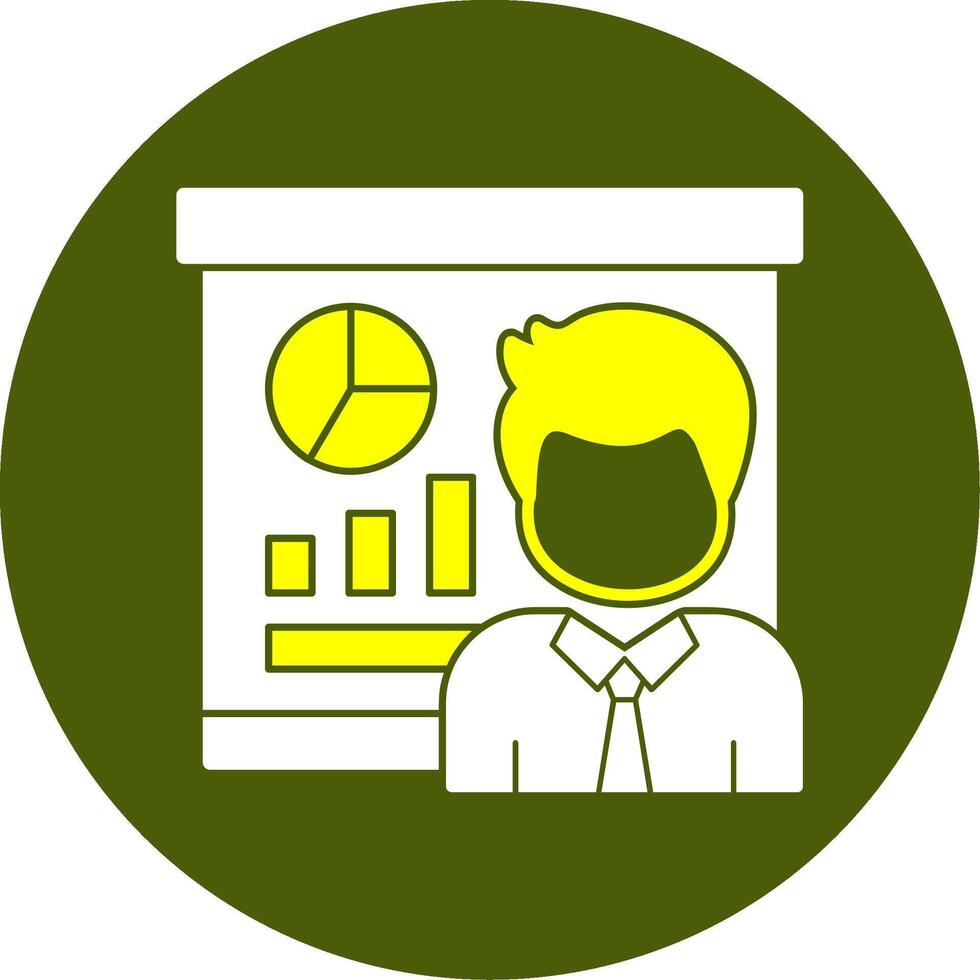 Briefing Solid Style Two Color EPS Sample Icon vector
