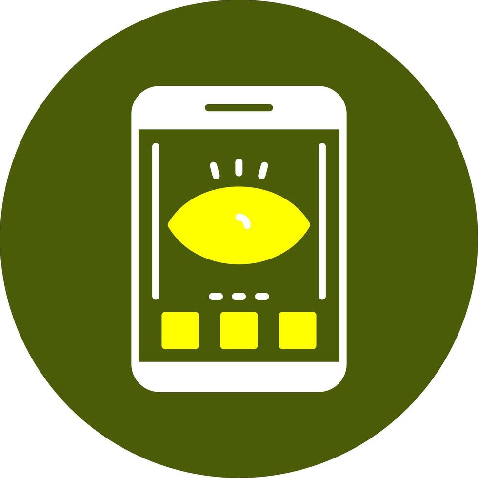 View Solid Style Two Color Sample Icon vector