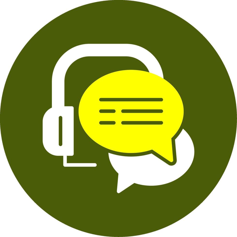 Live Chat Solid Style Two Color Sample Icon vector