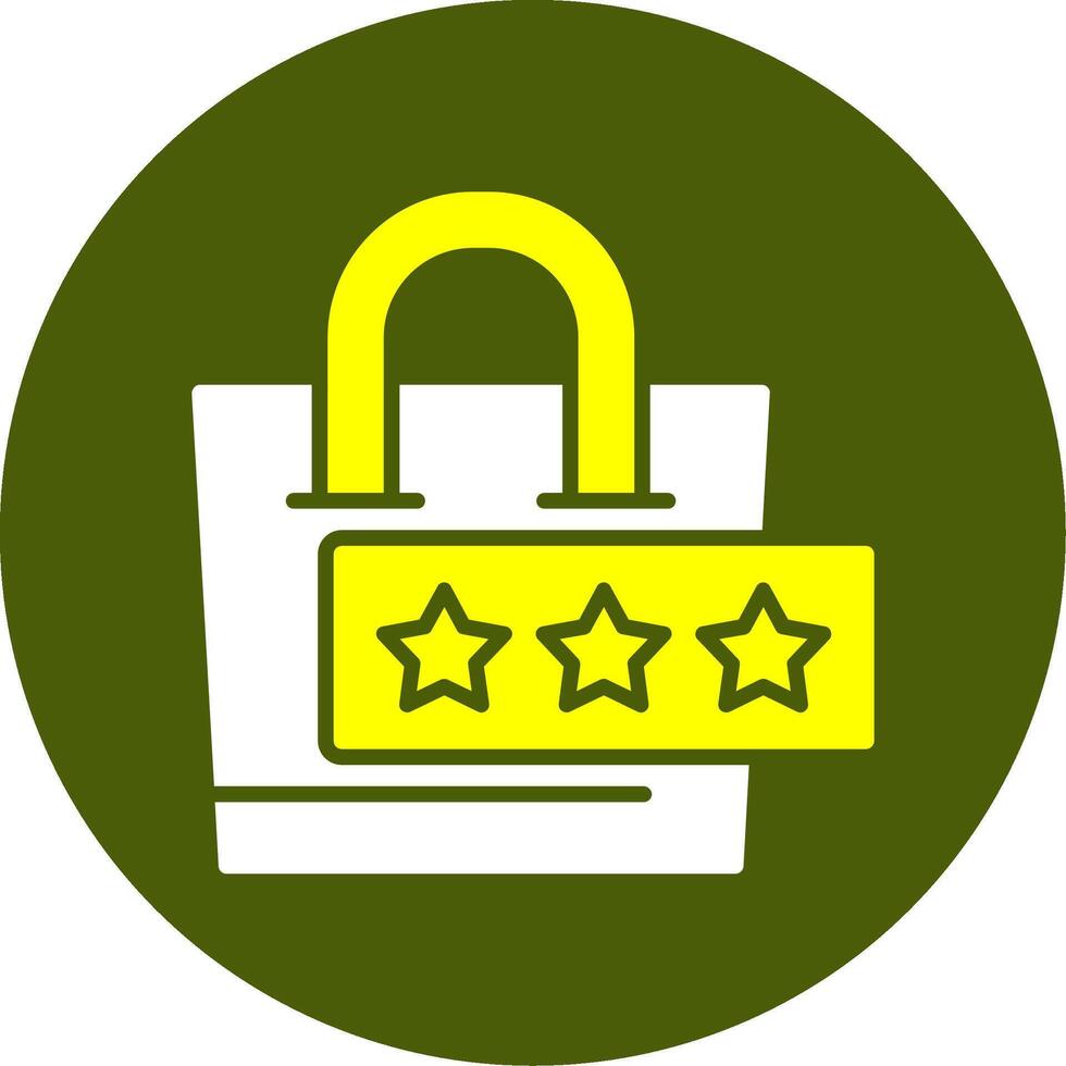 Shopping Experience Solid Style Two Color Sample Icon vector