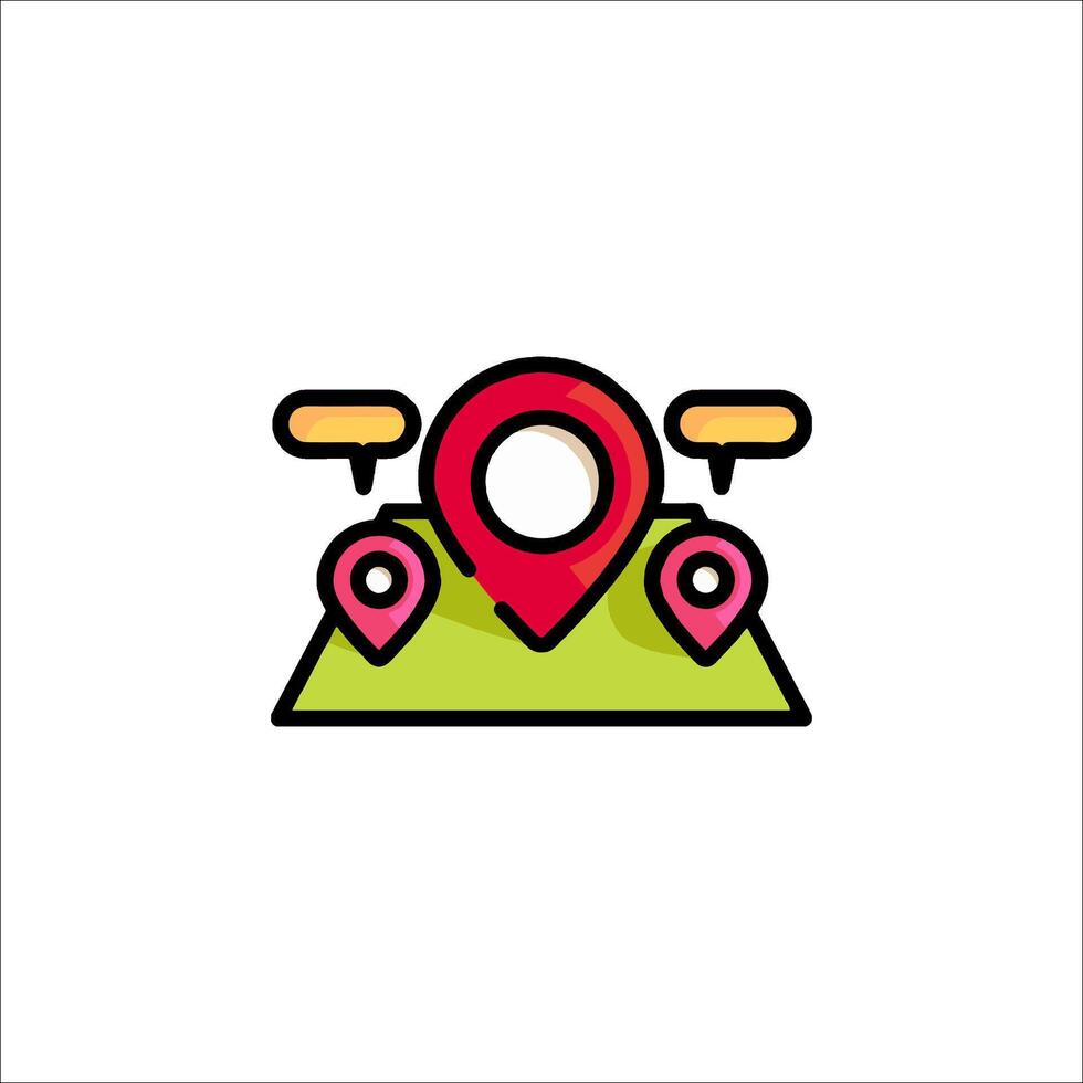 Location icon, location marker, location pin, location pin icon, location pin icon, location pin vector