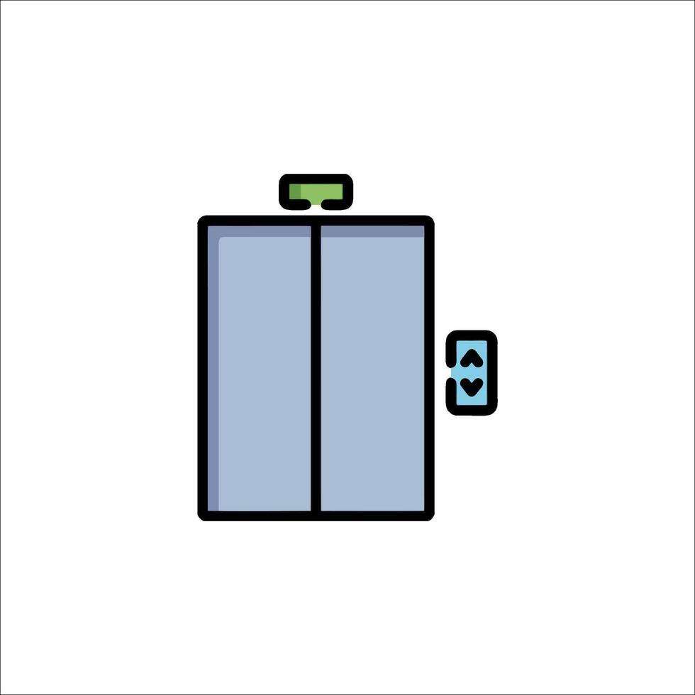 A refrigerator icon on a white background vector