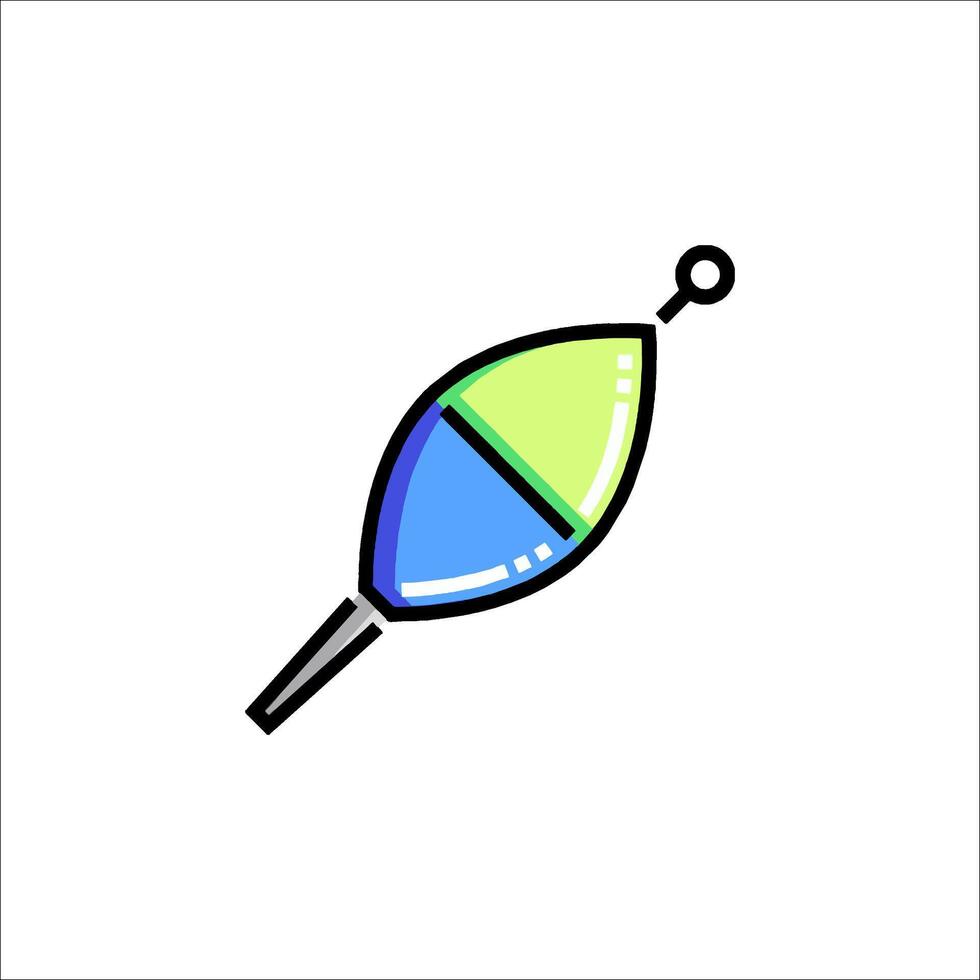 Fishing lure icon illustration vector