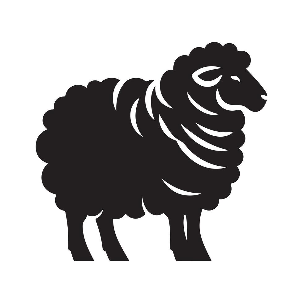 Download Sheep Silhouette Vectors for Unique Rural and Animal Designs