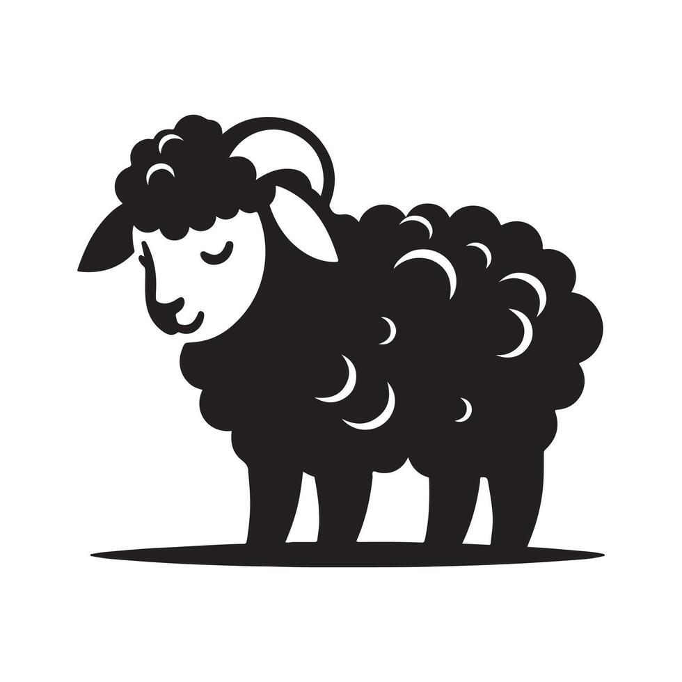 Sheep Silhouette Vectors Pack for Rural and Outdoor Graphics