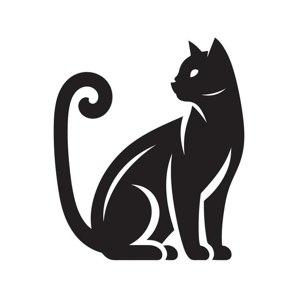 Download Cat Silhouette Vectors for Animal-Themed Content Creators