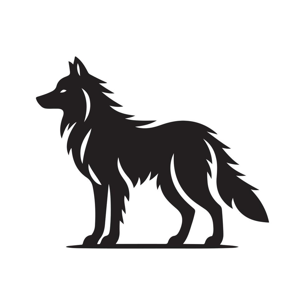 Creative Dog Silhouette Vectors for Dog Breeders and Kennels