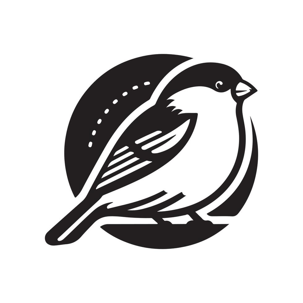 Download Bullfinch Silhouette Vectors for Custom Digital Art