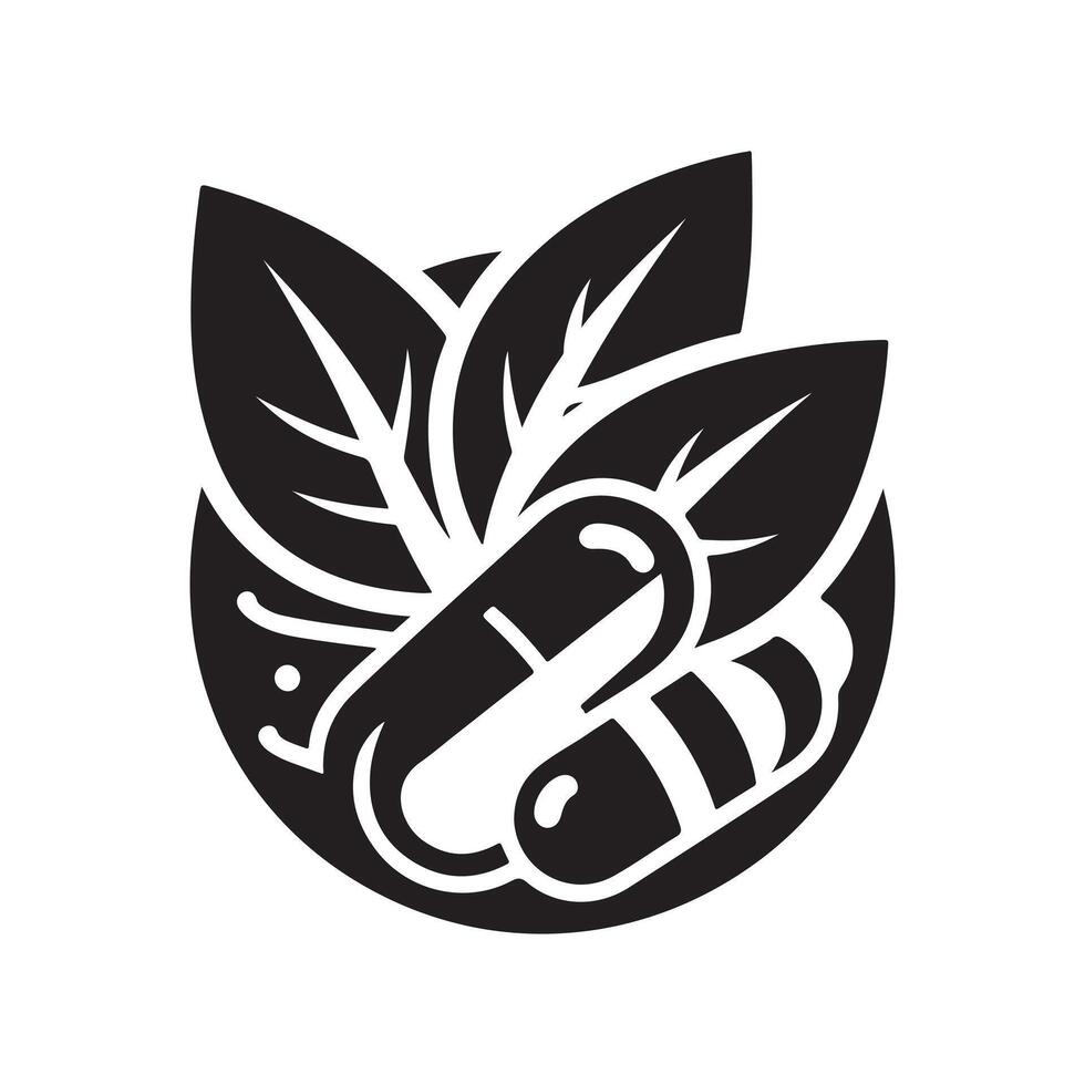 Medicine Icon Silhouette Vectors for Accurate and Informative Design Use