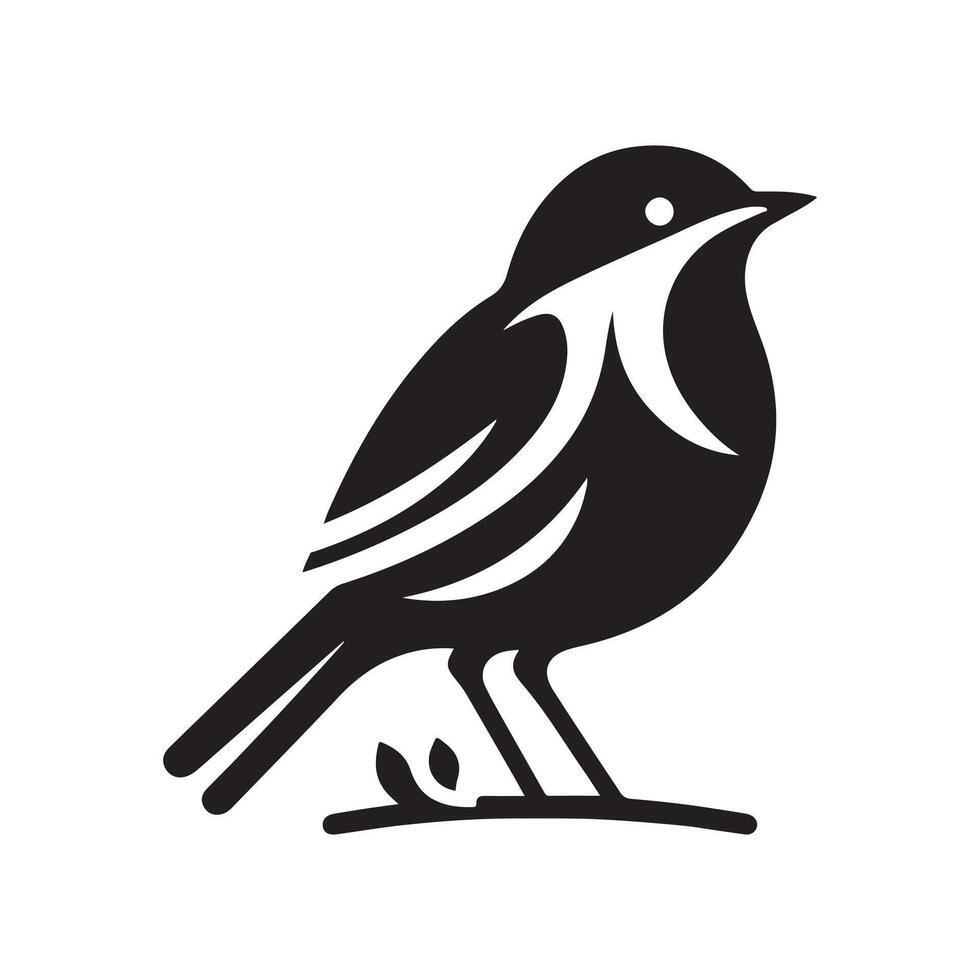 Download Robin Silhouette Vectors for Bird-Themed Branding