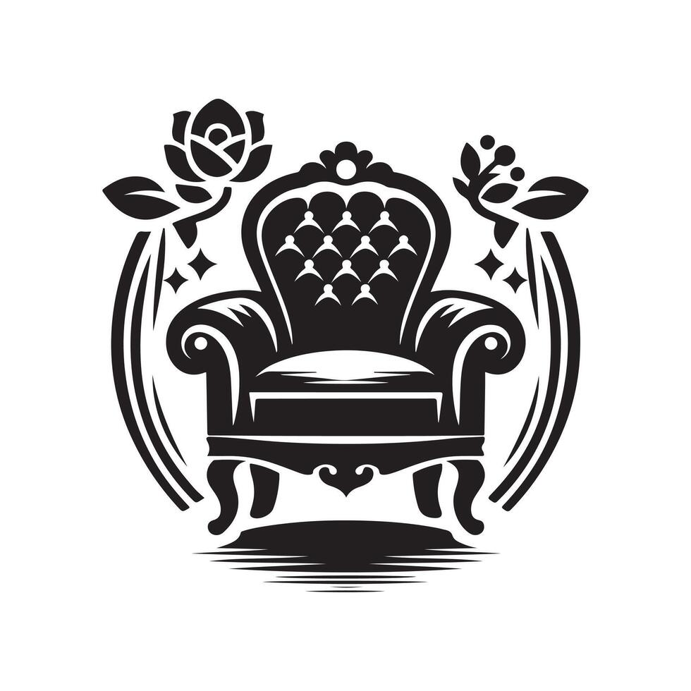 Club Chair Silhouette Vectors for Unique Branding and Design Ideas