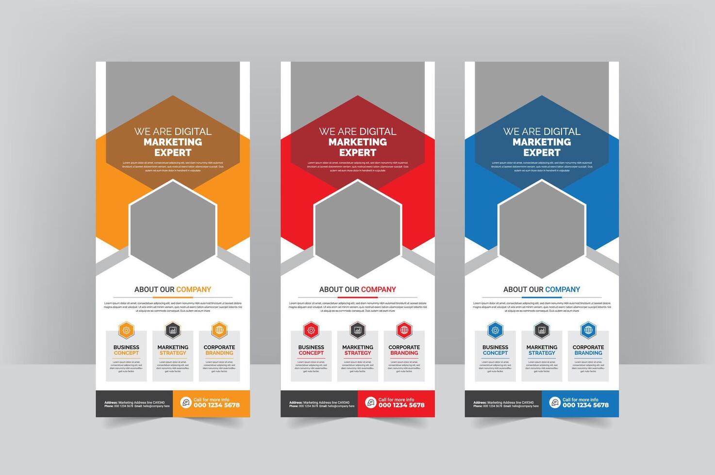 Digital Marketing Business Banner Template Design vector