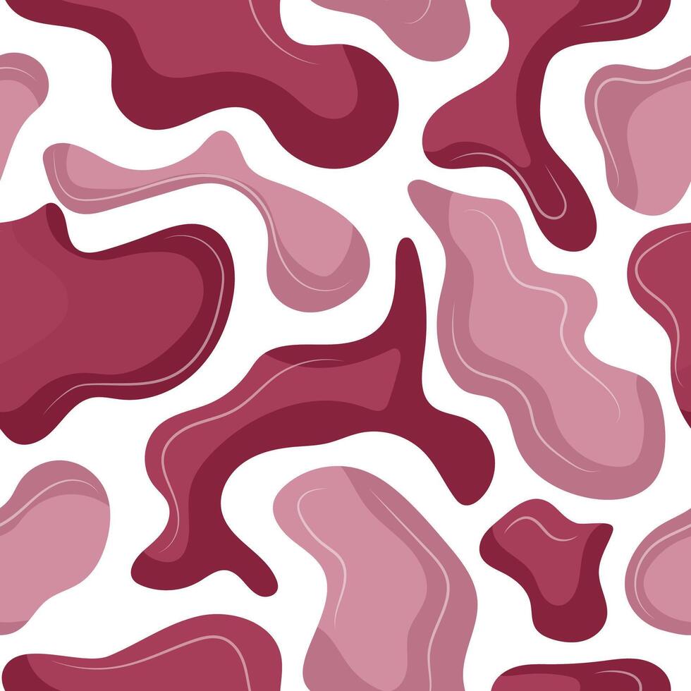 seamless pattern of pink spots of different sizes from different shades of pink arranged randomly, for holiday patterns or posters vector