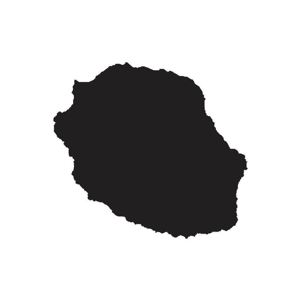 Reunion Map Icon design vector