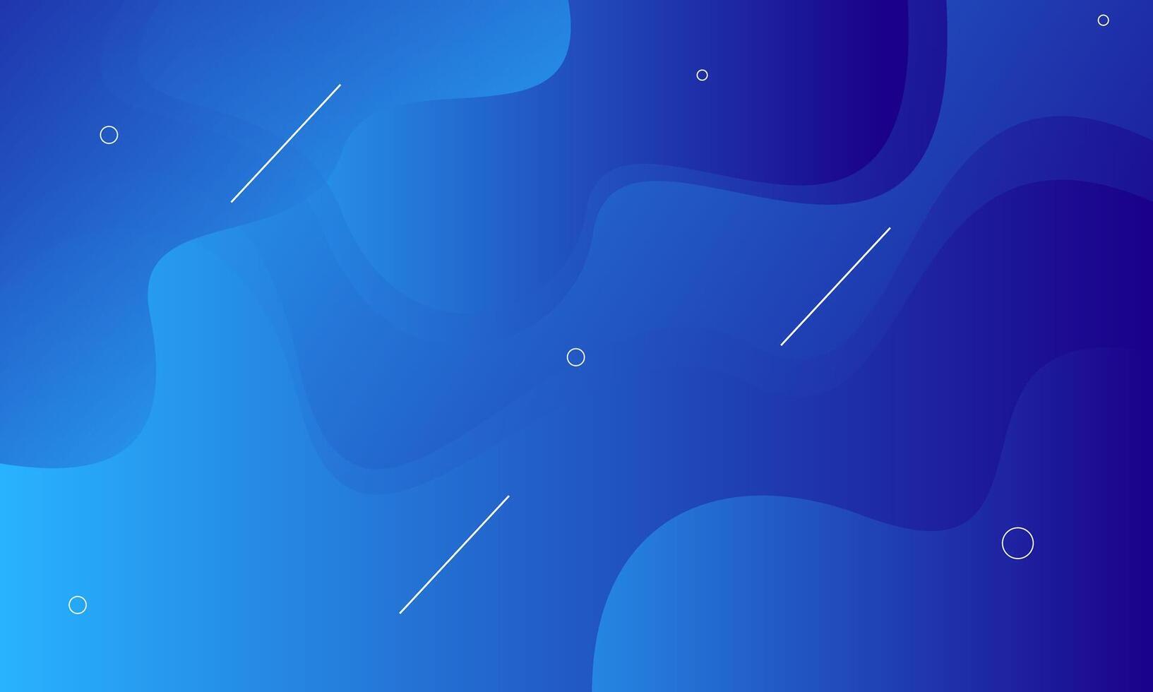 abstract blue gradient wave background vector