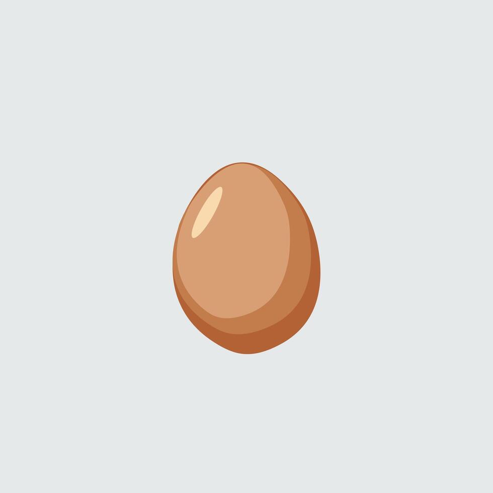 Chicken eggs isolated on white background. vector
